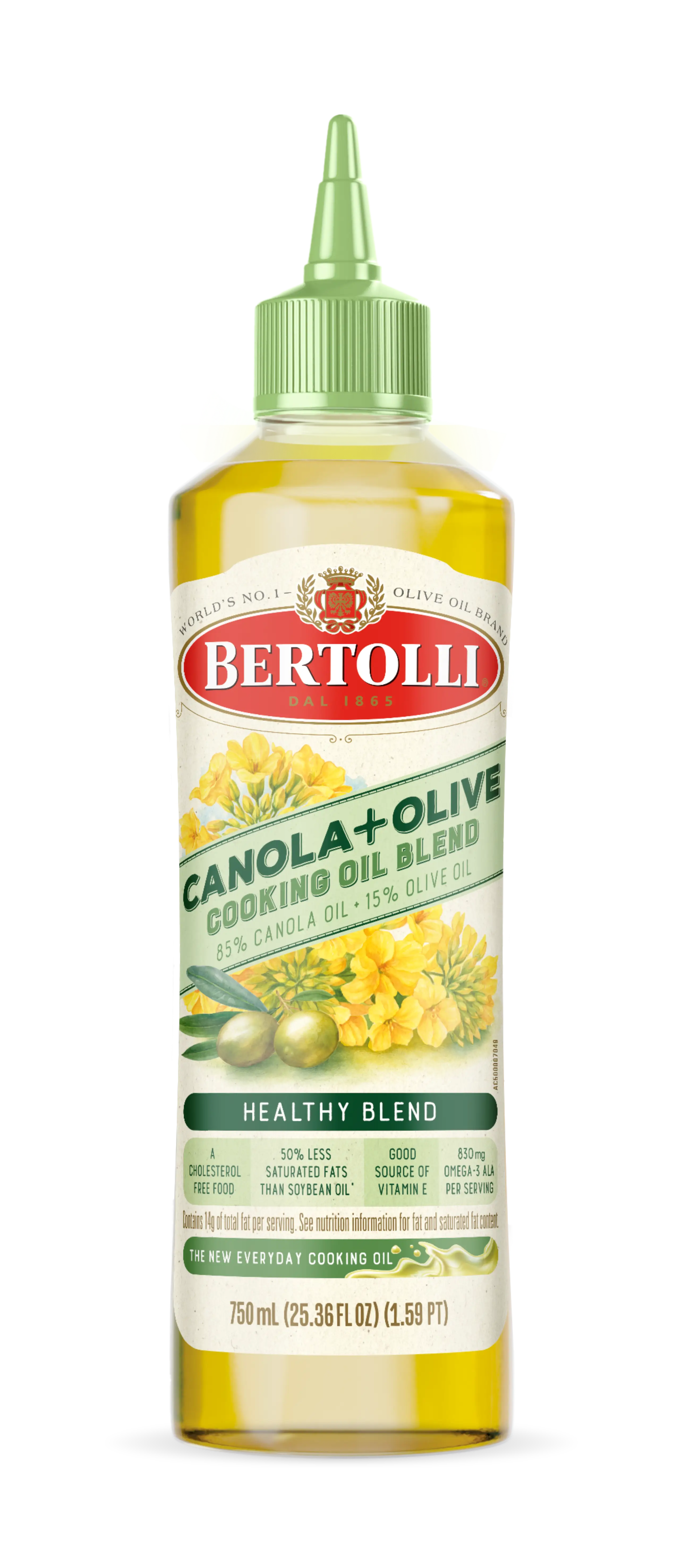 Bertolli Canola + Olive 25.36 FL OZ squeeze bottle