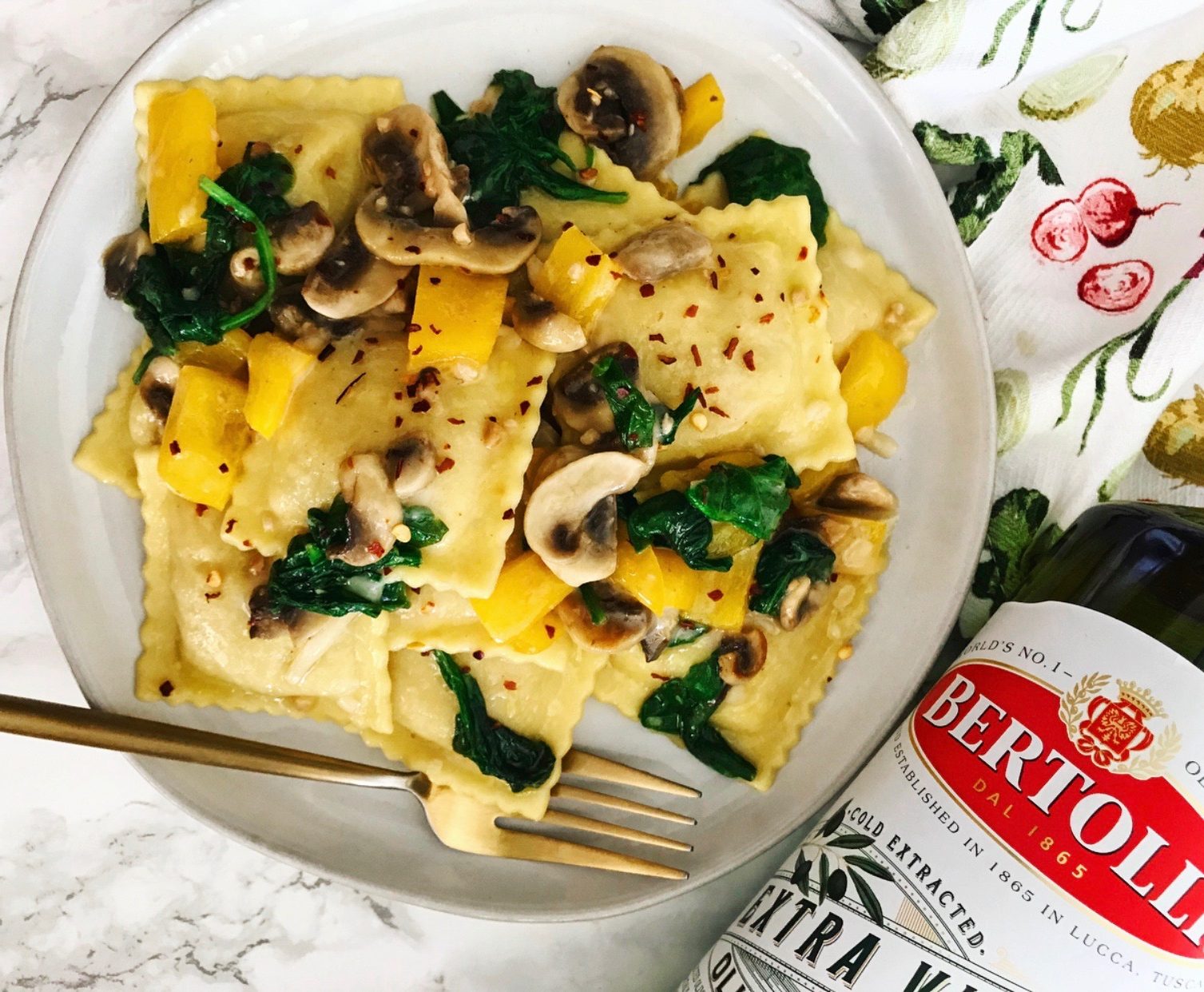 Family Dinner Ideas with Bertolli Olive Oil