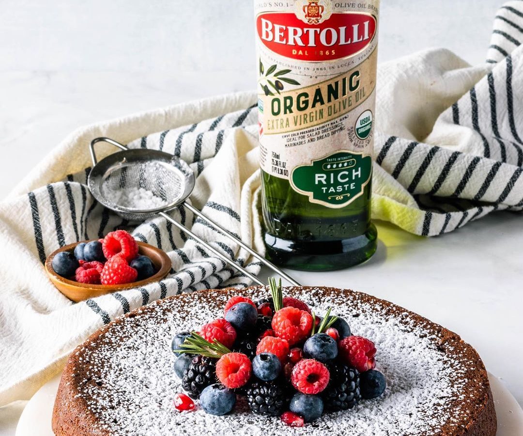 Olive Oil Chocolate Cake with Bertolli Olive Oil